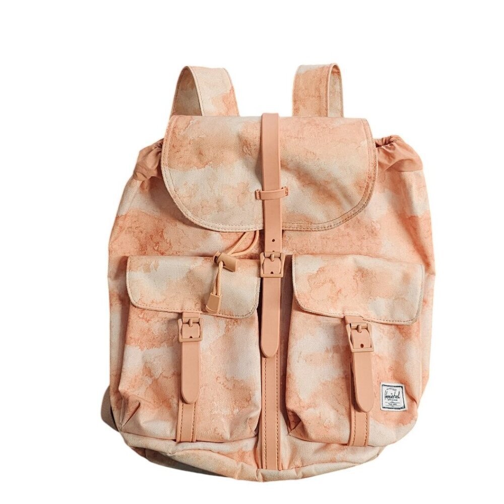 Herschel Supply Co Dawson Small Backpack, Tie Dye, Pockets, Cargo, Travel,Orange